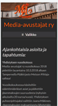 Mobile Screenshot of media-avustajat.fi